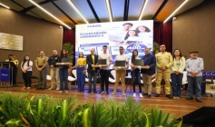 Solenidade de premiação no auditório da Federação das Indústrias do Estado da Paraíba, em Campina Grande