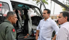 Lucas Ribeiro entrega helicóptero Acauã
