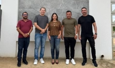 Visita técnica a uma fábrica de embalagens localizada no município de Aguiar, no Alto Sertão paraibano