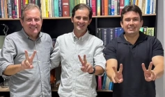 Tyrone, Dr. Joãozinho, e Helder Carvalho