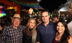 Lucas Ribeiro na abertura oficial do São João de Malta