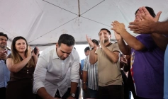 Governador da Paraíba, Lucas Ribeiro em ações no sertão 