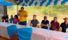Prefeito de Aparecida João Neto ao lado do Deputado Federal, Welligton Roberto 