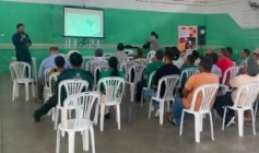 Agricultores familiares de Alhandra participam de palestra sobre cooperativismo