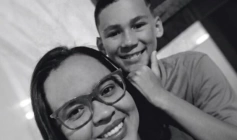 Mãe e filho que morreram em acidente, em Caaporã
