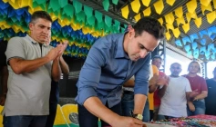 Governador da Paraíba, Lucas Ribeiro em Alagoa Nova 
