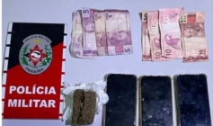 Prisão de mulher por tráfico de drogas