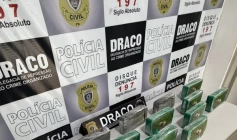 Drogasapreendidas pela polícia civil em Campina Grande 