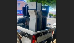 Apreensão de sete máquinas caça-níqueis