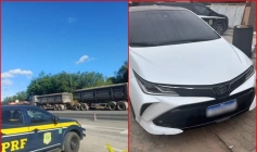 Veículos recuperados pela PRF na Paraíba