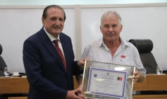 Cidadania paraibana ao ambientalista suíço Hans Haller