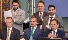 Jutay Meneses durante sessão ordinária da ALPB, realizada no Salão do Artesanato, em Campina Grande