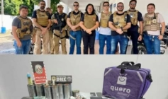 Apreensão de drogas na cidade de Patos