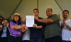  Lucas Ribeiro autoriza novas estradas em São Miguel de Taipu e Pedras de Fogo
