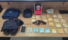 Polícia militar prende um dos líderes de facção criminosa