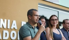 Deputado Jutay na inauguração da nova Colônia de Pescadores de Bom Jesus