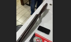 Arma de fogo apreendida em ação da PM