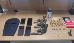 Apreensão de armas e drogas em Rio Tinto