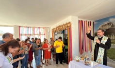 Bênção solene em momento de fé, união e esperança no Paço Municipal 
