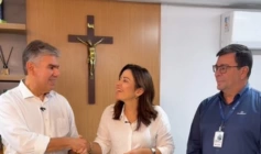 Pollyanna Werton na sede do Sistema OCB/PB