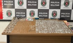 Prisão de suspeito por tráfico de drogas