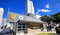 Nova sede do Departamento de Repressão e Combate ao Crime Organizado (DRACCO), em João Pessoa