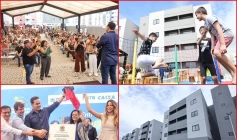 Entrega de residencial para atender 192 famílias