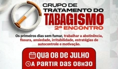 Aparecida: Saúde realiza novo encontro do Grupo de Tratamento do Tabagismo