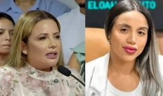 Prefeita Tacyana e presidente da Câmara, Jays de Nita