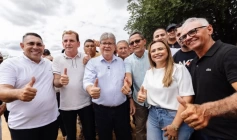 Chico Mendes durante agenda em Aparecida e São Domingos