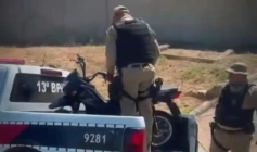 Apreensão de motocicleta roubada