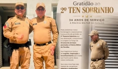 Homenagem ao 2o Tenente Sobrinho