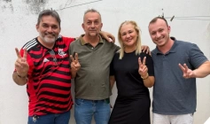 Valdemir Bolinha com o Pastor, Zé Carlos