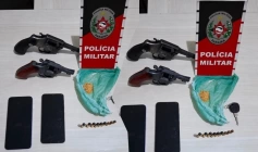 Armas apreendidas 