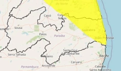 Alerta amarelo de chuvas intensas