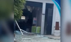 Explosão em comércio na cidade de Coremas