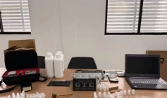 Material ilícito apreendido em ação da PC