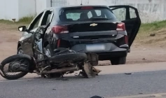 Imagem do acidente na BR 230 em Sousa 