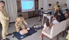 Capacitação realizada pelo Corpo de Bombeiros em condomínios na Grande João Pessoa