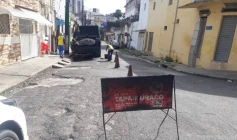 Operação tapa-buraco em JP