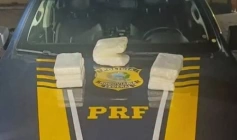 Droga apreendida em ação da PRF