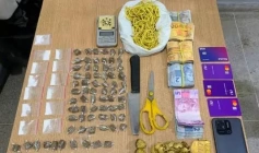 Material ilícito apreendido em ação da PM