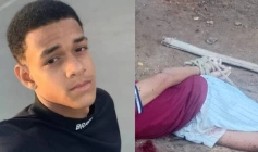 Jovem encontrado com marcas de execução