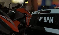 Apreensão de motocicleta clonada