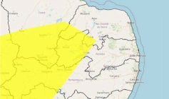 Alerta amarelo de baixa umidade do ar