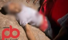 Imagem do homicídio registrado em Lagoa 