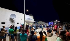 Entrega de pavimentação de vias e a implantação de iluminação pública em LED