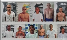 Onze detentos que fugiram da Penitenciária Rogério Coutinho Madruga