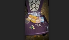 Drogas apreendidas em ação da PM