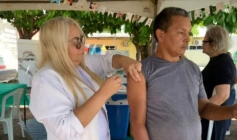 Vacinação para trabalhadores da limpeza urbana